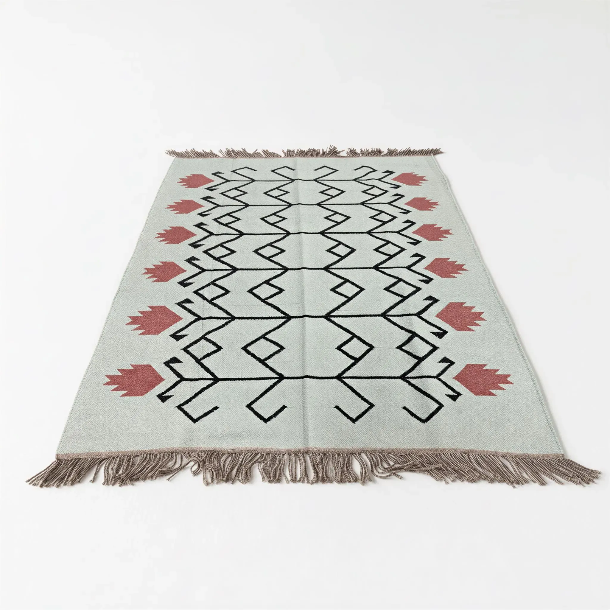 Light Blue Kilim Rug